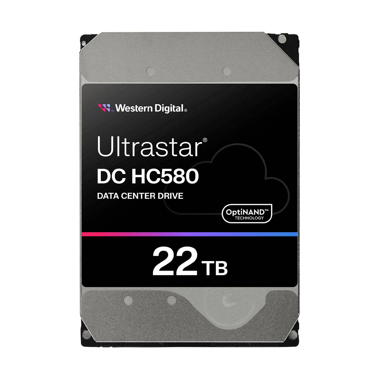WD Ultrastar DC HC580 WUH722422ALE6L4 - Festplatte - 22 TB - intern - 3.5" (8.9 cm)
