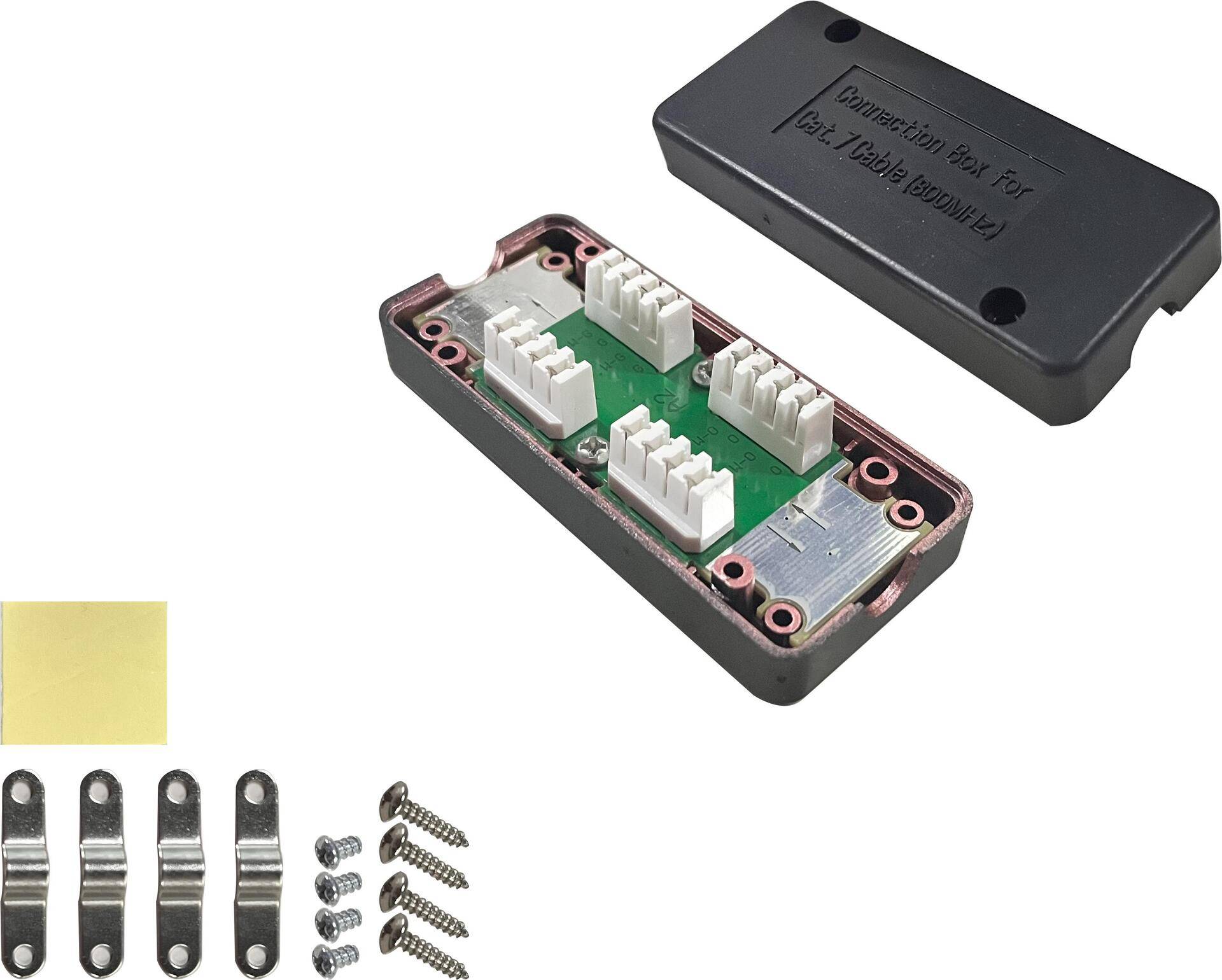helos Cat.6a LSA Verbindungsmodul für Cat.5 bis Cat.7 Installationskabel