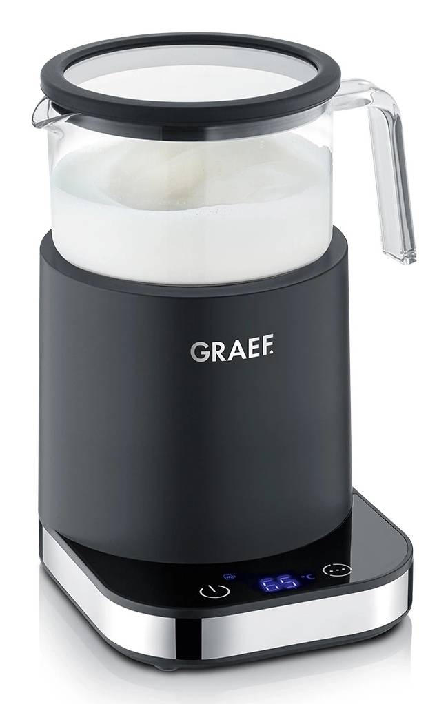 Graef MS 902 schwarz mattAufschäumen von 100 - 200 ml Milch (ergibt etwa 400 ml