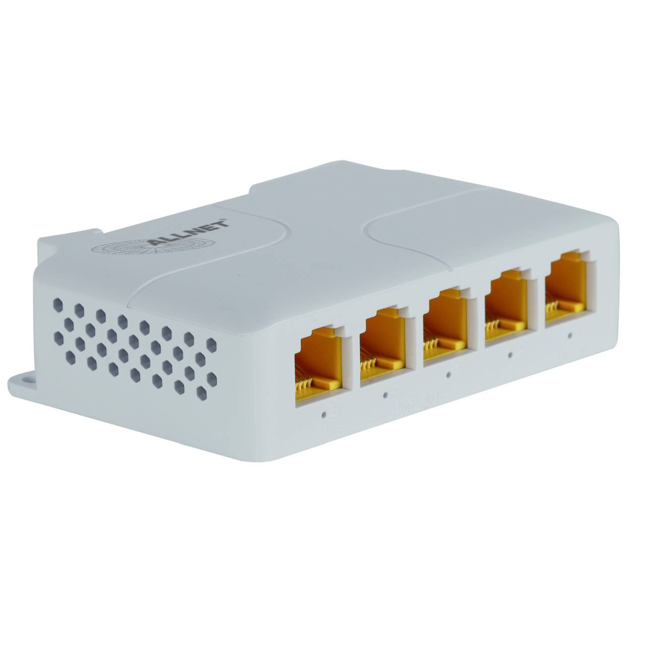 ALLNET - Switch unmanaged 5 Port• 5x GbE• PoE Budget 85W• 1x bt out 3x af/at out - Switch - Kupferdraht