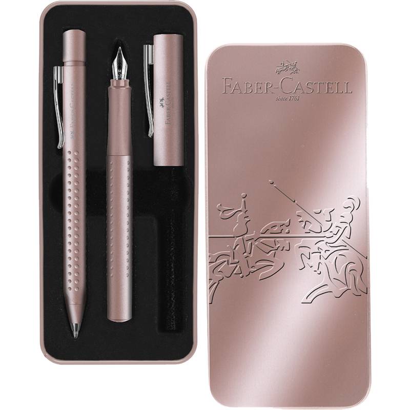 201539, Roségold, 2 Stück(e), Kugelschreiber + Füllfederhalter