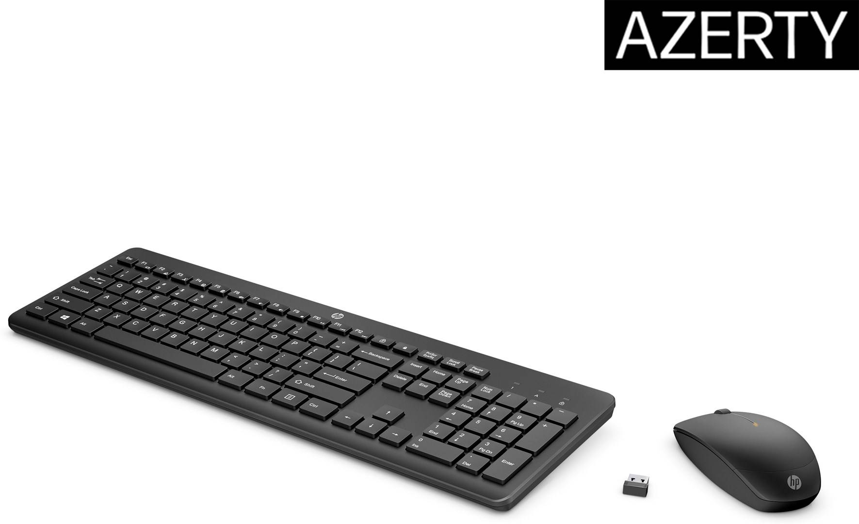 HP 230 - Tastatur-und-Maus-Set - kabellos - 2.4