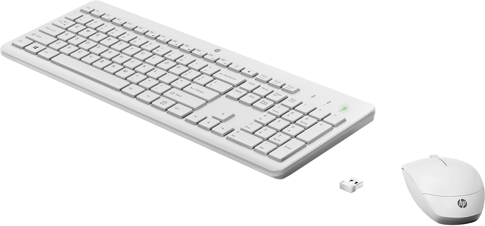 HP 230 - Tastatur-und-Maus-Set - kabellos - 2.4