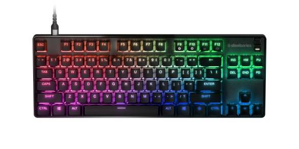 Apex 9 TKL, Kabelgebunden, USB, Optomechanischer Schlüsselschalter, QWERTY, RGB-