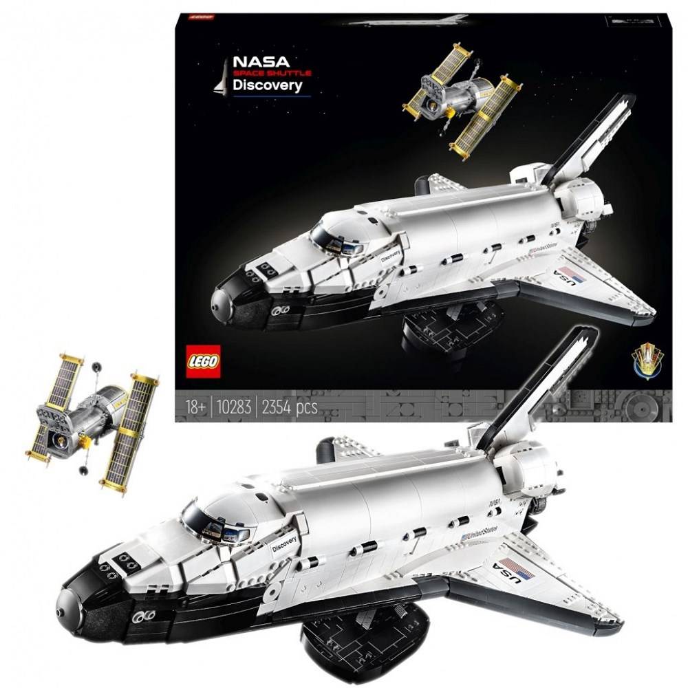 LEGO ICONS NASA Space Shuttle Discovery Home & Living Spielwaren Kreativ- & Lernspielzeug