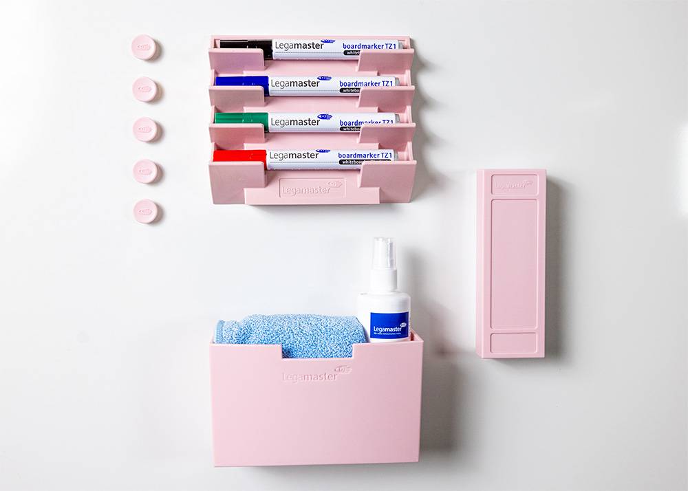 Whiteboardlöscher magnethaftend pastellrosa