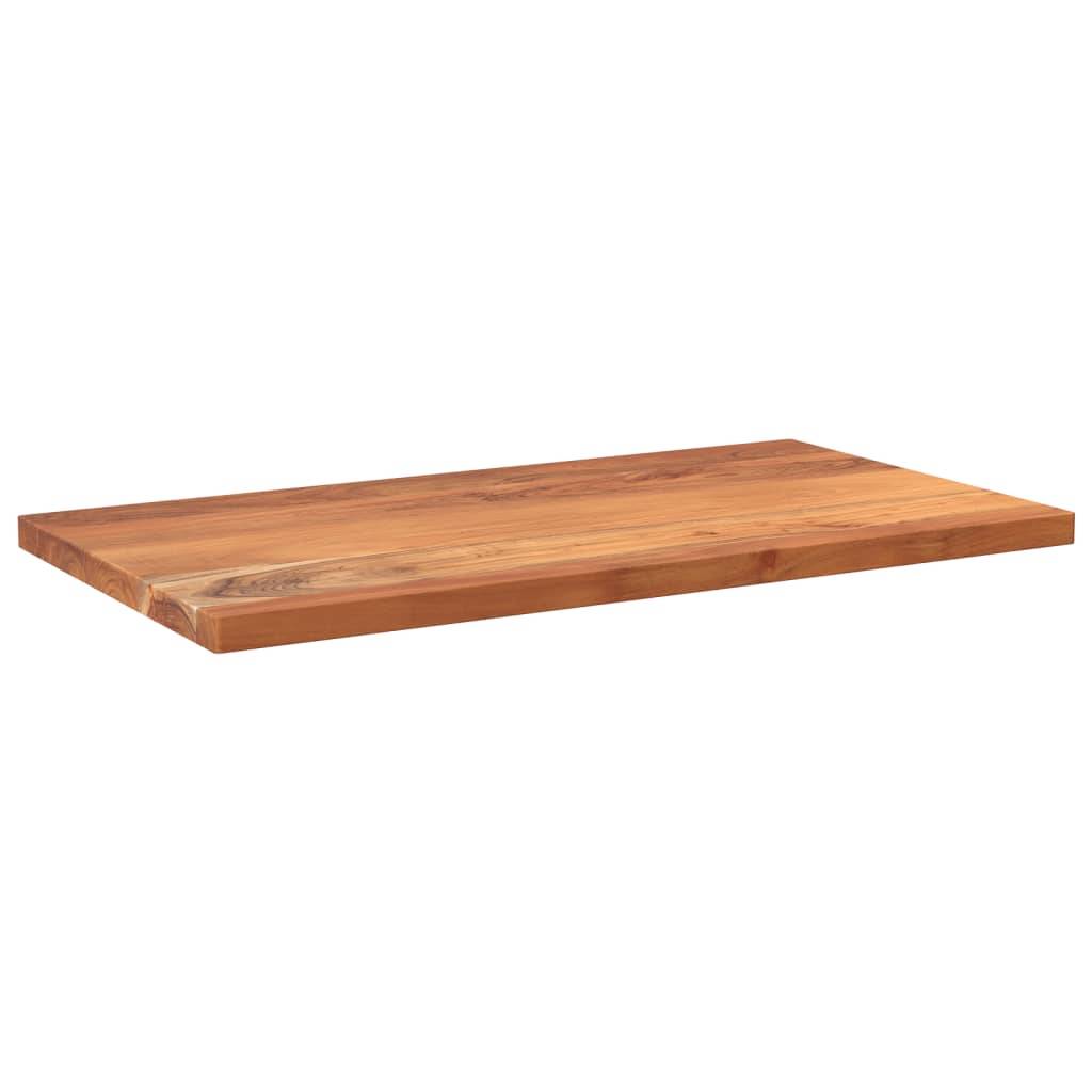 vidaXL Tischplatte 110x60x2,5 cm Rechteckig Massivholz Akazie