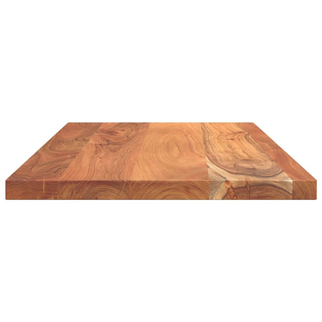 vidaXL Tischplatte 110x60x2,5 cm Rechteckig Massivholz Akazie