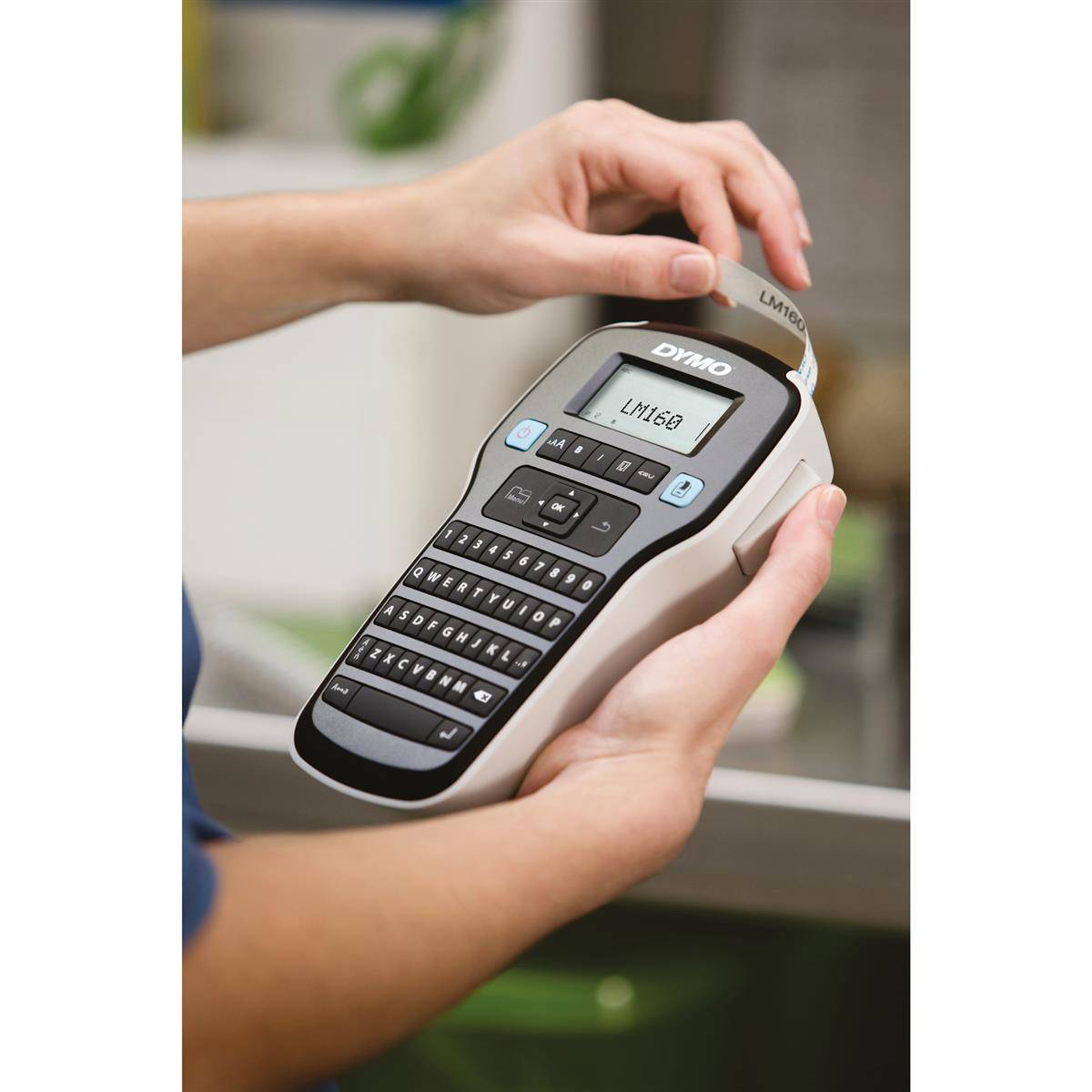 DYMO LabelManager 160 Beschriftungsgerät Geeignet für Schriftband: D1 6 mm, 9 mm, 12mm