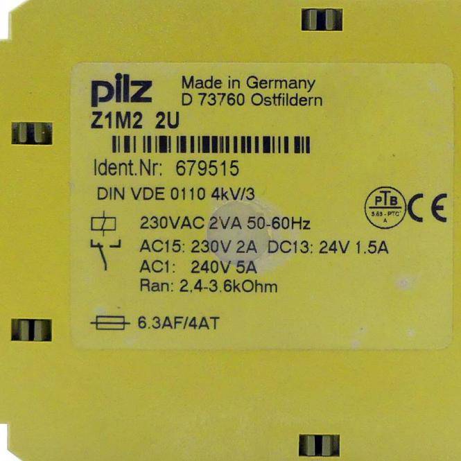 Pilz Zeitrelais Z1M2 2U (679515)