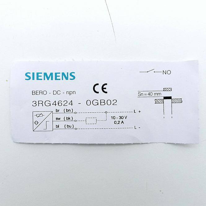Siemens Näherungsschalter (3RG4624-0GB02)