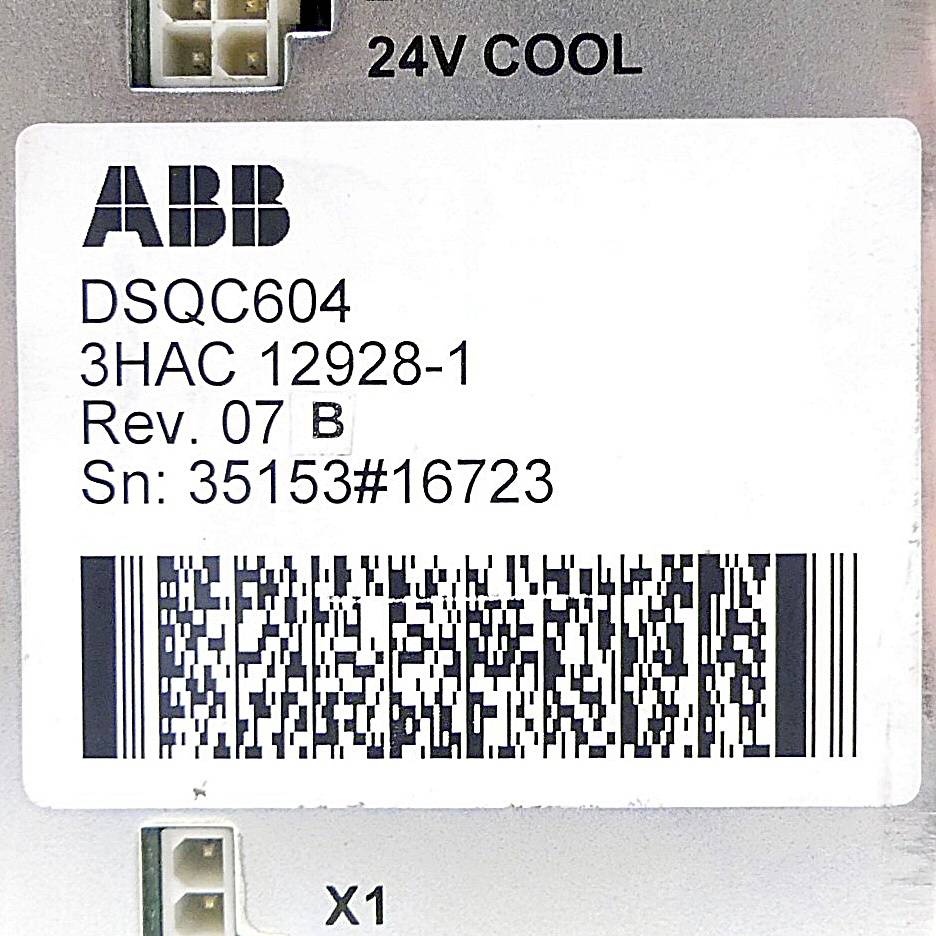 ABB DSQC604 3HAC 12928-1, 1x