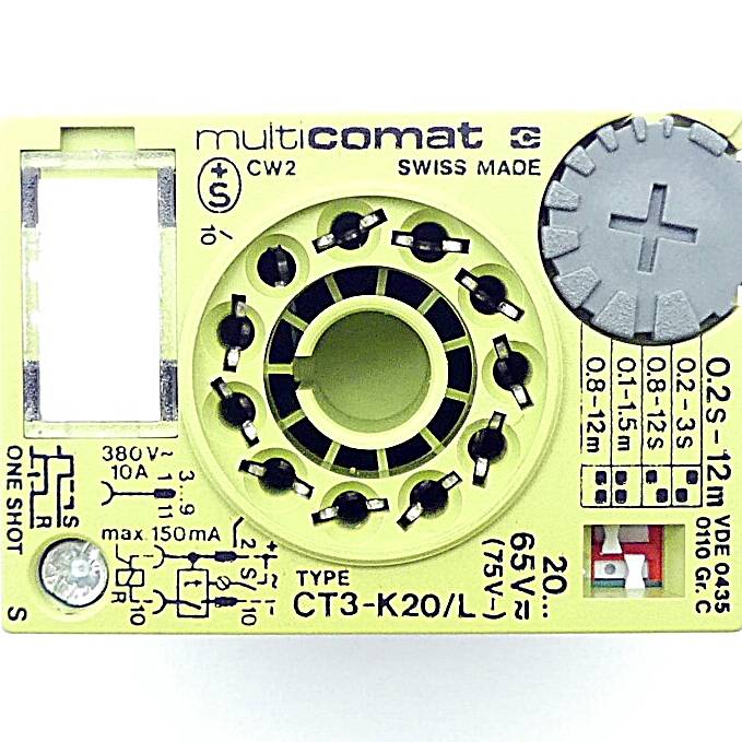comat RELECO Zeitrelais (CT3-K20/L)