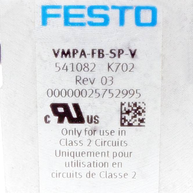 FESTO Versorgungsplatte 541082 (VMPA-FB-SP-V)