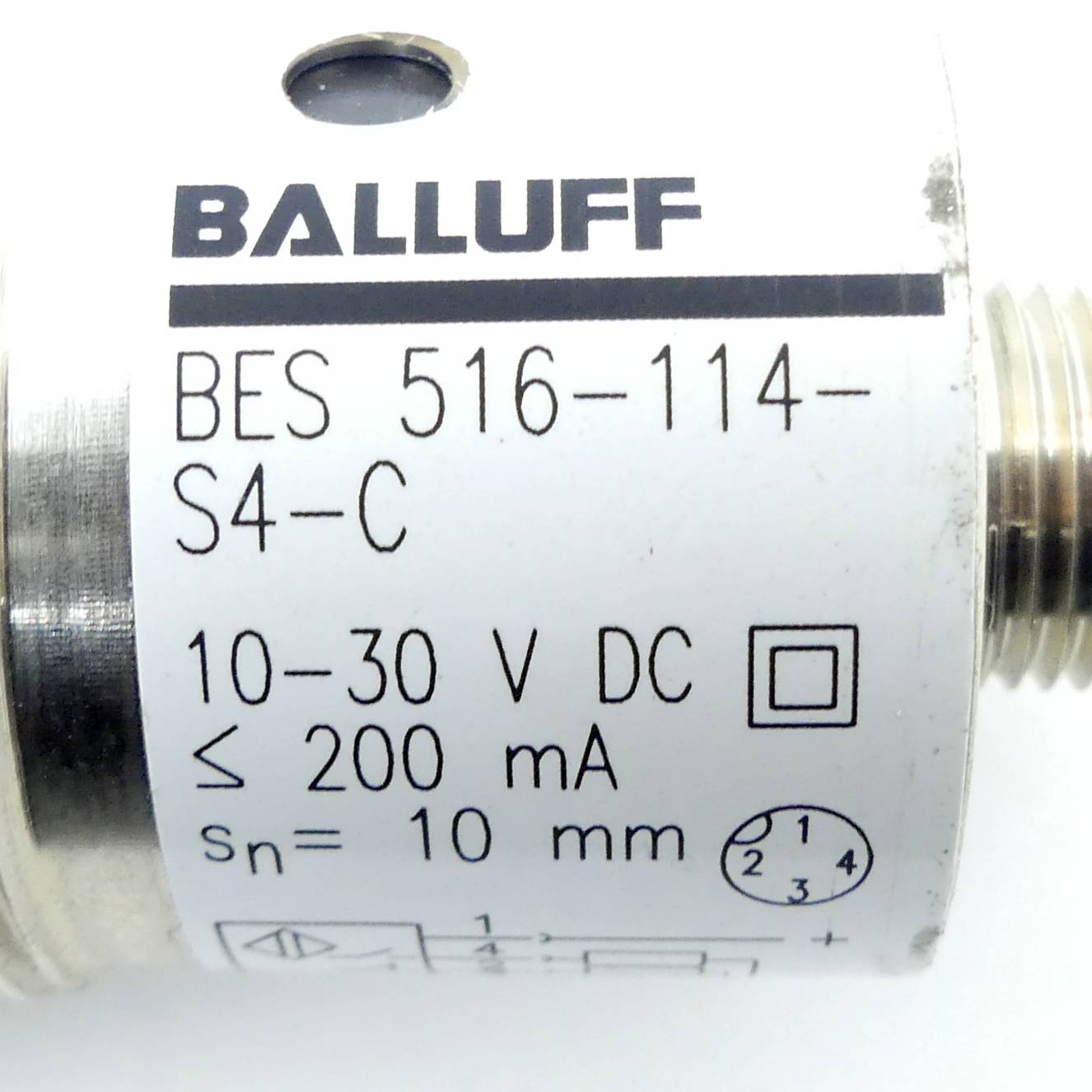 BALLUFF Induktiver Sensor (BES 516-114-S4-C)