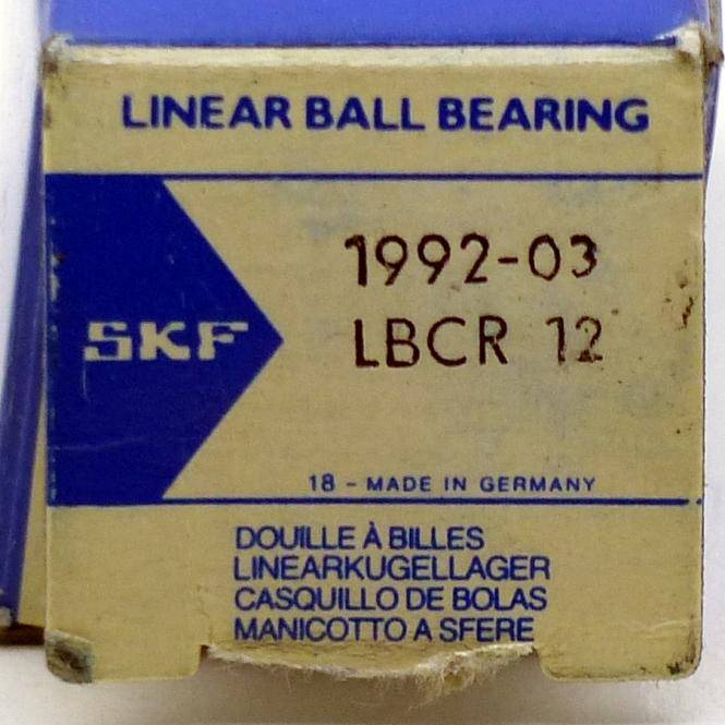 SKF Linearkugellager LBCR 12 (1992-03)