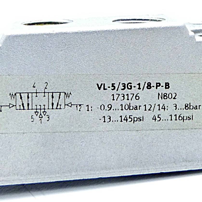 FESTO Pneumatikventil 173176 (VL-5/3G-1/8-P-B)