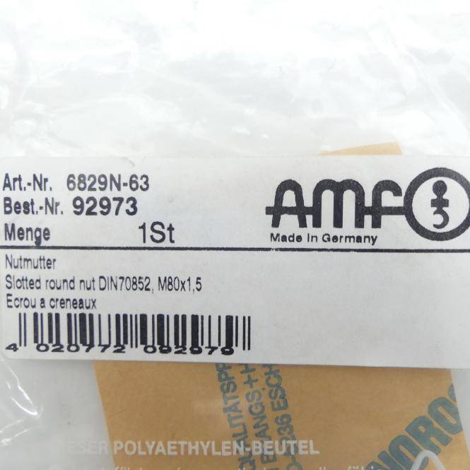 AMF Nutmutter (6829N-63)