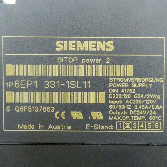 SIEMENS 6EP1 331-1SL11 (EAN:4025515150008)