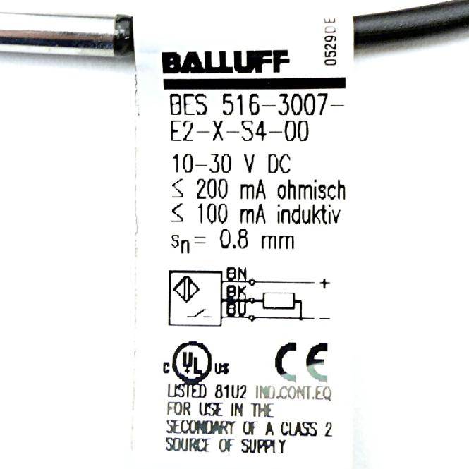 BALLUFF Induktiver Sensor (BES 516-3007-E2-X-S4-00)