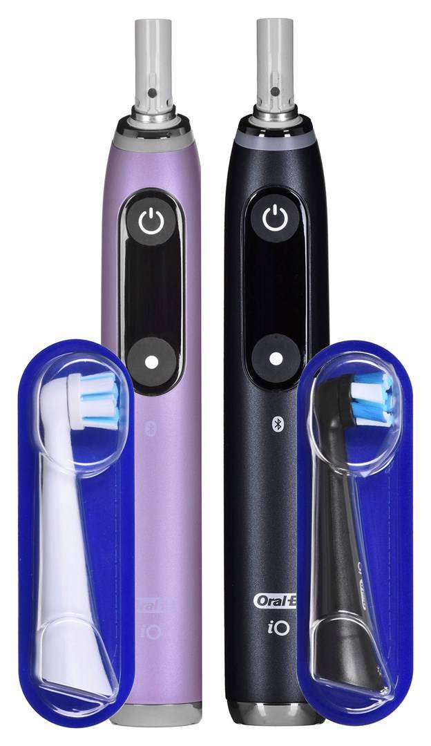 Oral-B iO Series 9 Duo elektr. Zahnbürste black onyx/rose quartz