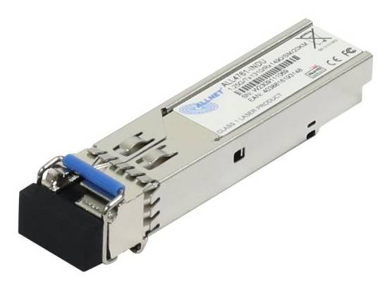 ALLNET ALL4761-INDU, Faseroptik, 1000 Mbit/s, mini-GBIC/SFP, LC, 9/125 µm, 20000 m