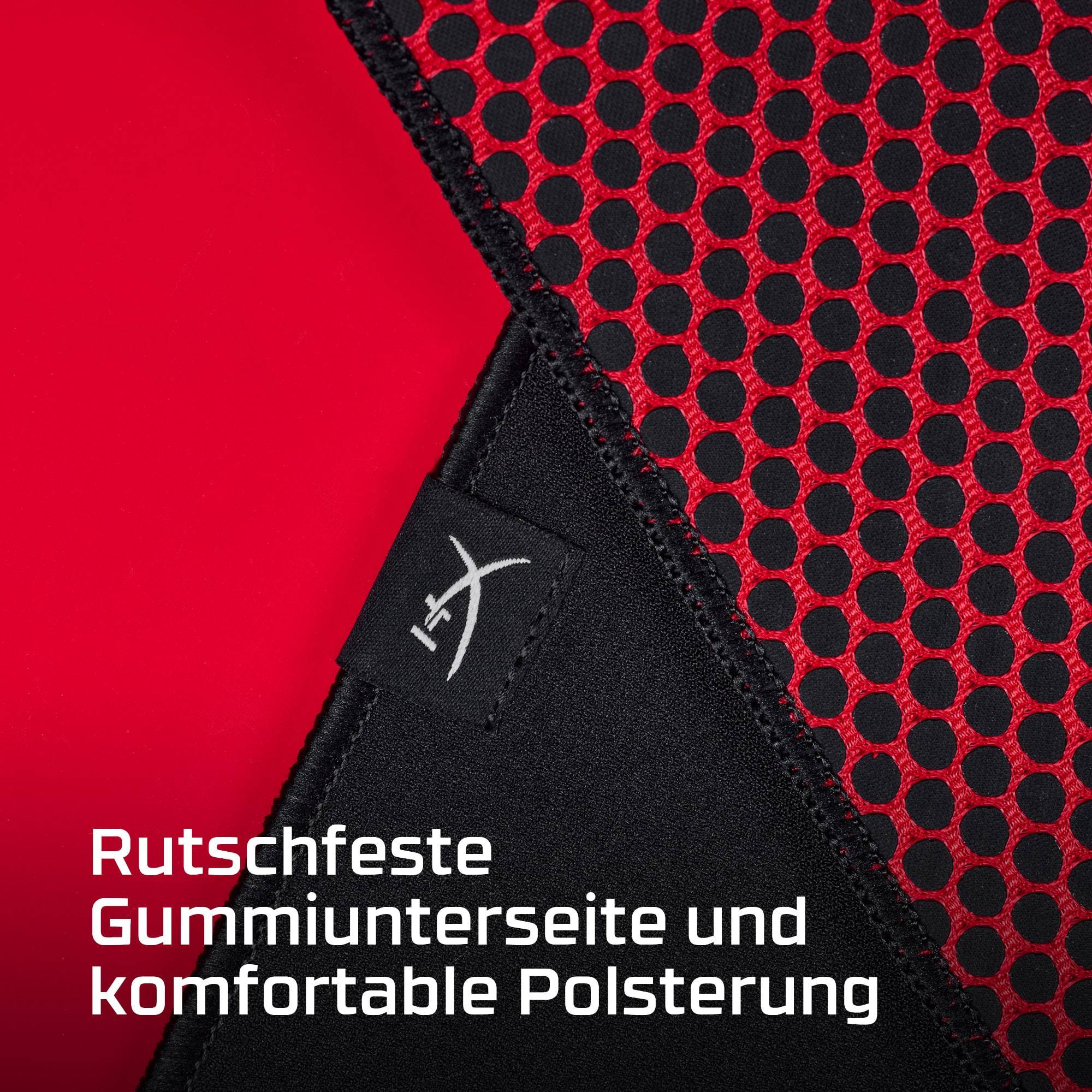 HyperX Pulsefire Mat – Gaming-Mauspad – Stoff (XL), Schwarz, Monochromatisch, Tu