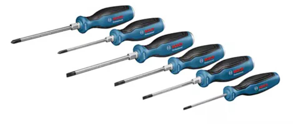 Bosch Professional - Schraubendrehersatz - 6