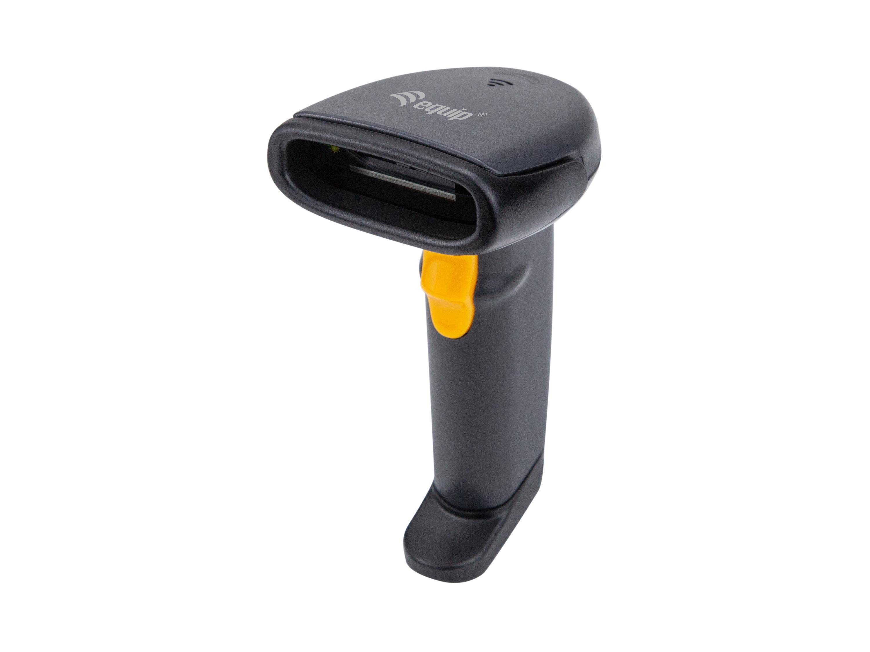 Equip USB 1D-Barcodescanner, mit Ständer, Tragbares Barcodelesegerät, 1D, LED, AIM-128, Codabar,
