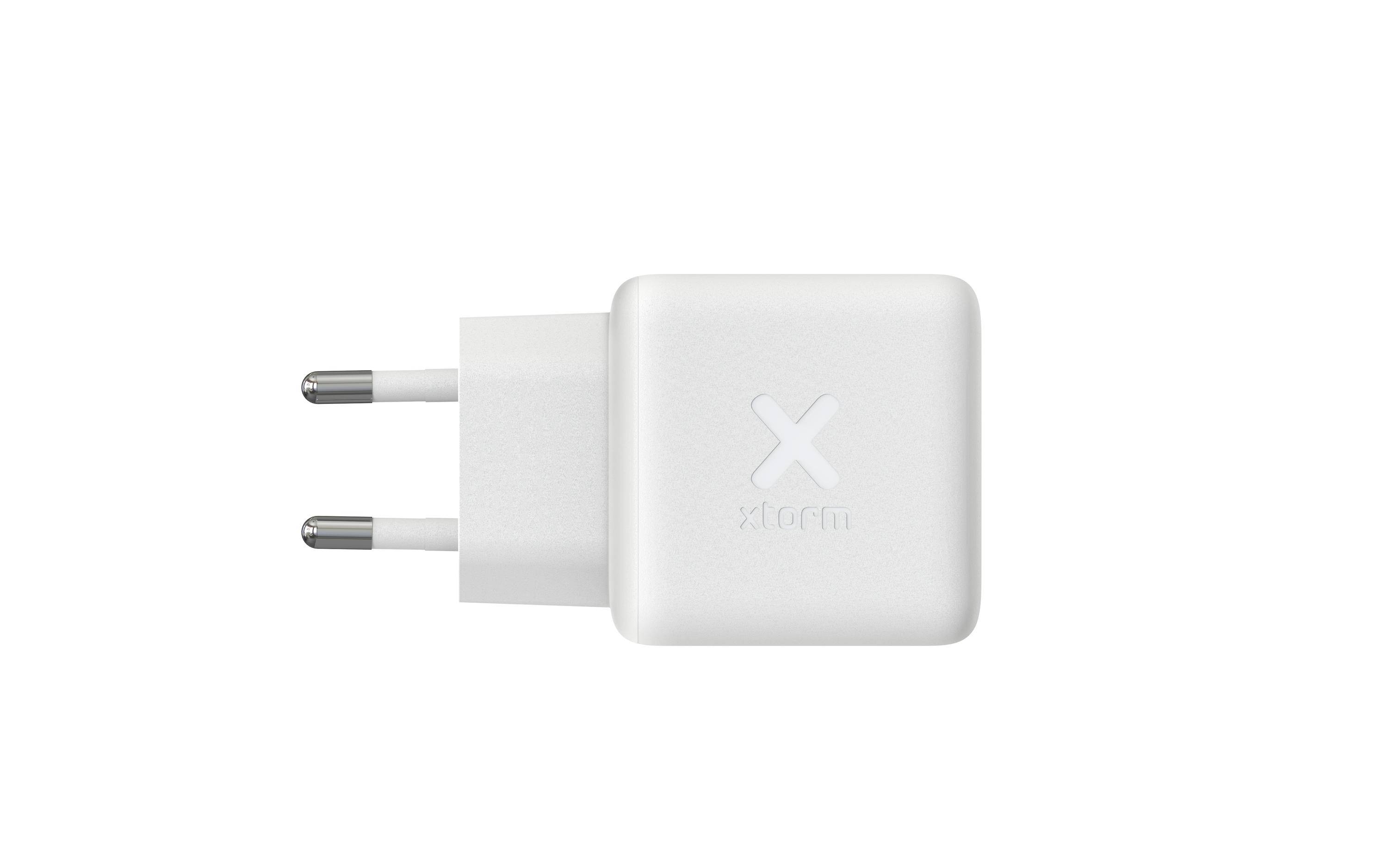 Xtorm Volt XA2030 - Netzteil - GaN - 30 Watt - 0.75 A - PD, QC 3.0 - 2 Ausgabeanschlussstellen (USB, USB-C)