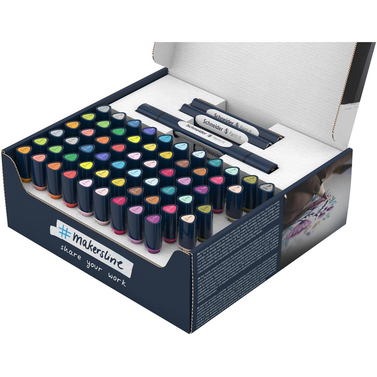 Schneider Brush-Pens Mehrfarbig 1.0 - 5.0 mm ML04010901