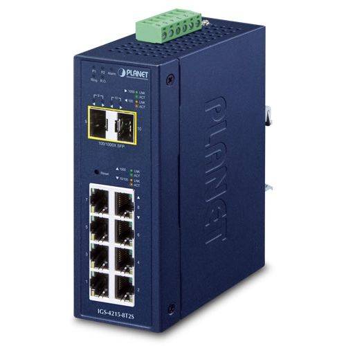 IGS-4215-8T2S Planet Gigabit Managed Switch