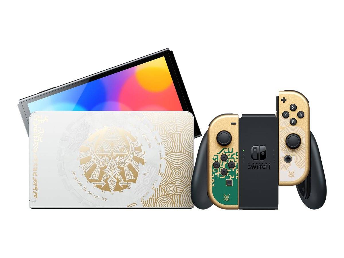 Nintendo Switch OLED portable game console Gaming Spielekonsolen