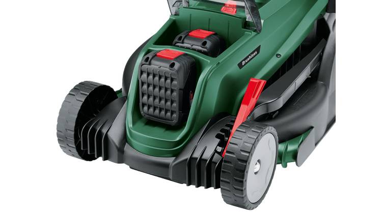 Bosch Home and Garden UniversalRotak 2x18V-37-550 solo Akku Rasenmäher ohne Akku 2x 18 V Schnittbreite (max.) 37 cm Geeignet für 550 m²