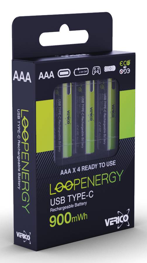 VERICO 4 LoopEnergy AAABat600 1BTOV-A2WECD-NN