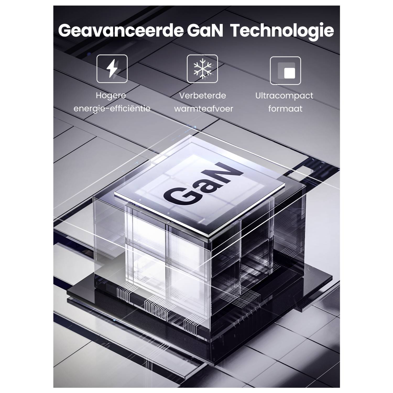 Ugreen Nexode, Drinnen, AC, 12 V, 3 A, Schwarz, Grau