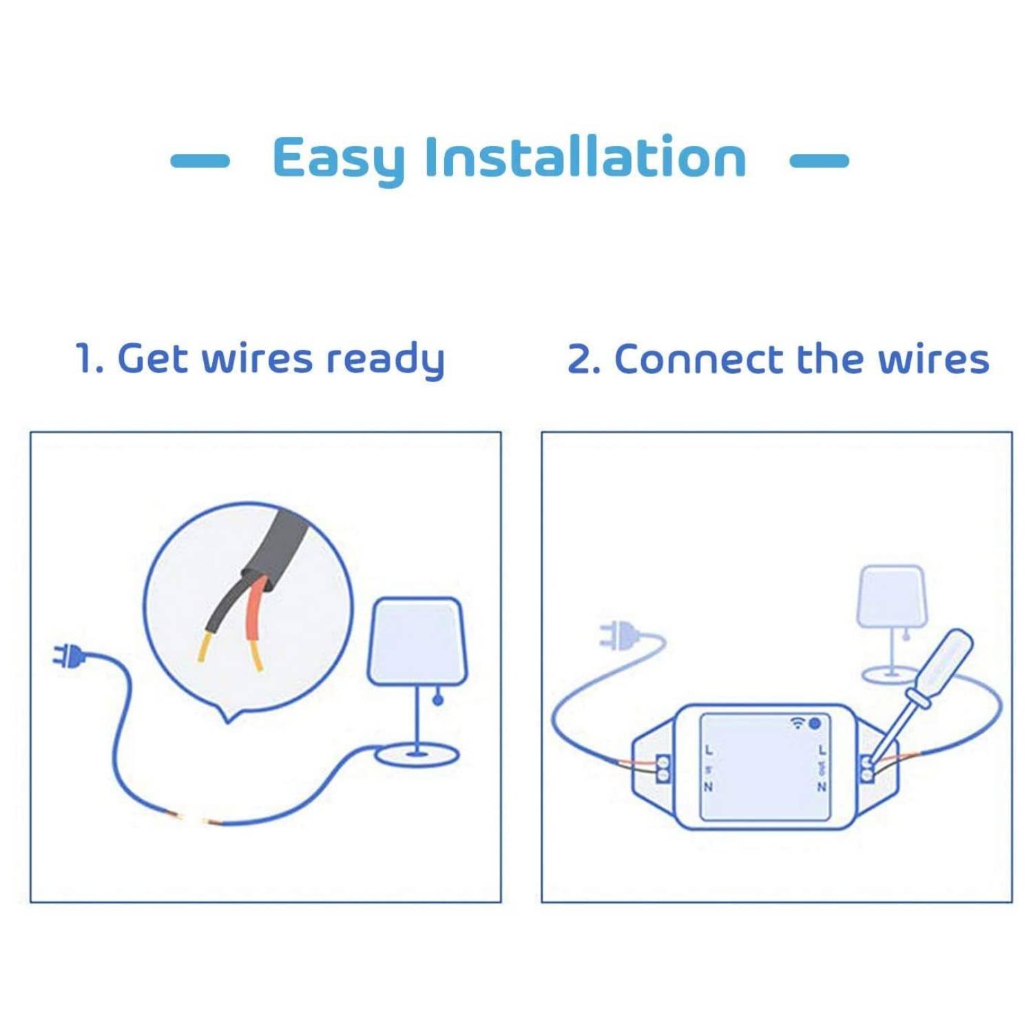Meross MSS710 Smart Wi-Fi Switch - Weiß