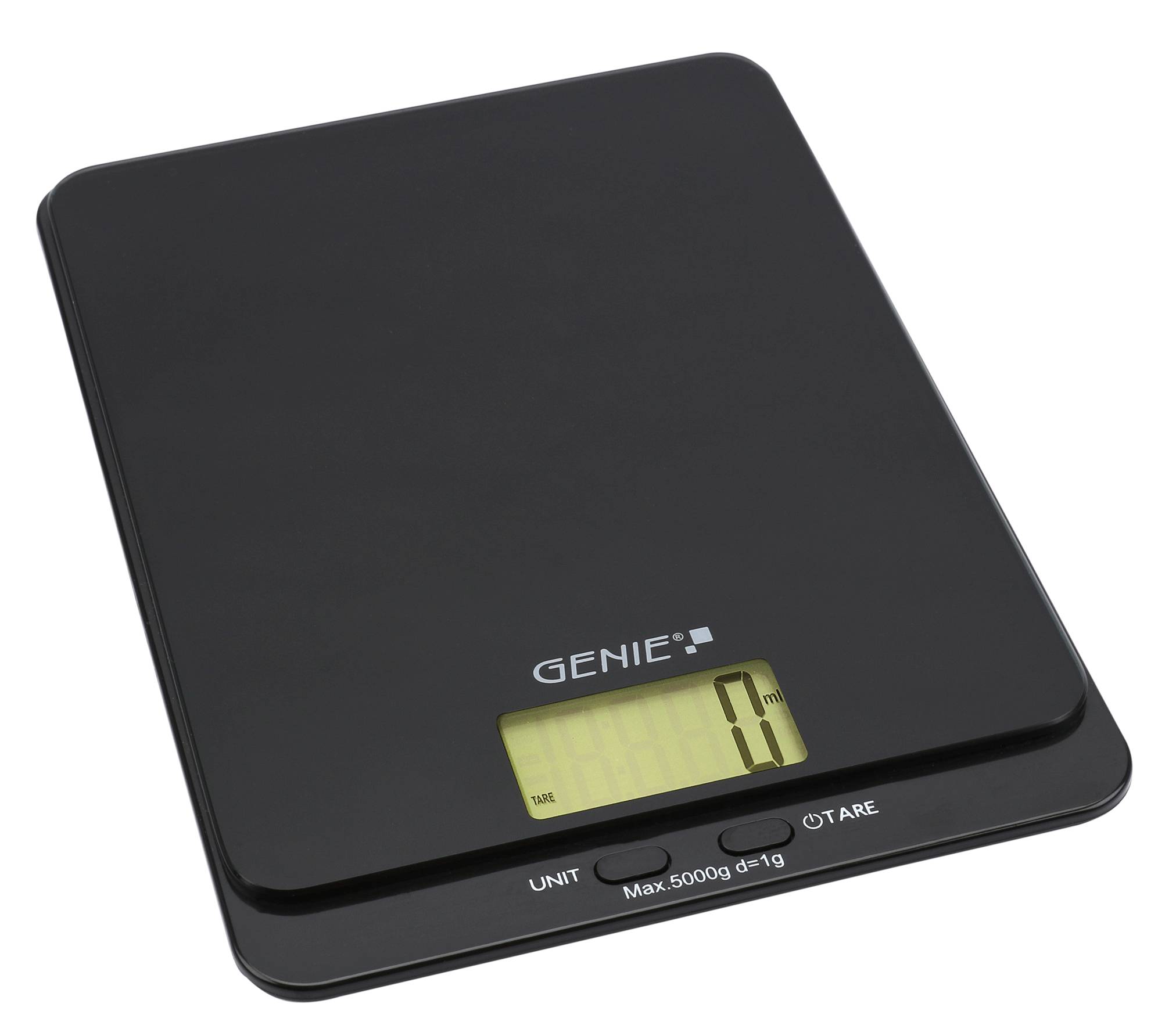 GENIE - Briefwaage DLS 5 schwarz für max. 5,0 kg