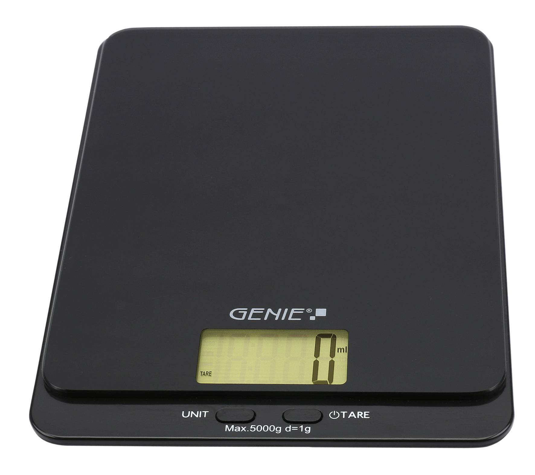 GENIE Briefwaage DLS 5 bis 5Kg schwarz Multimedia-Technik