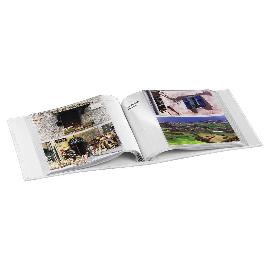 Hama 00002221 2221 Fotoalbum (B x H) 22.5 cm x 22.5 cm Schwarz, Weiß 100 Seiten