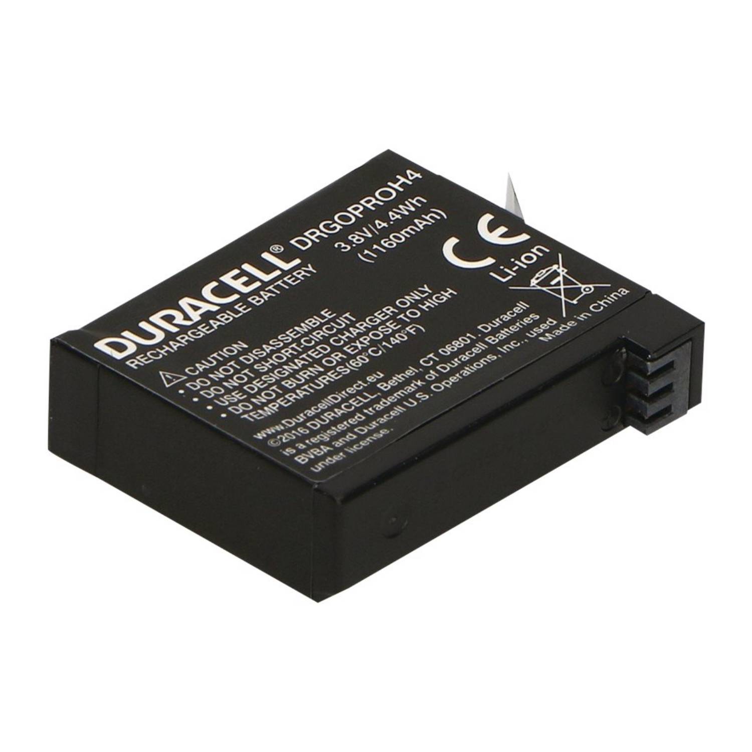 Duracell Duracell Li-Ion Akku 1160 mAh für GoPro Ersatzakku GoPro Hero 4