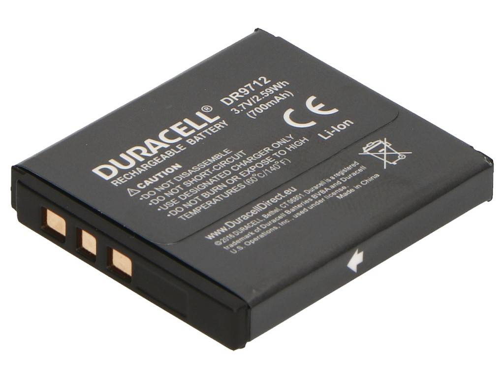 Duracell KLIC-7001 Kamera-Akku ersetzt Original-Akku (Kamera) KLIC-7001 3.7 V 700 mAh