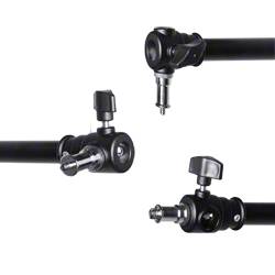 Walimex 16444 Wand-Lampenstativ