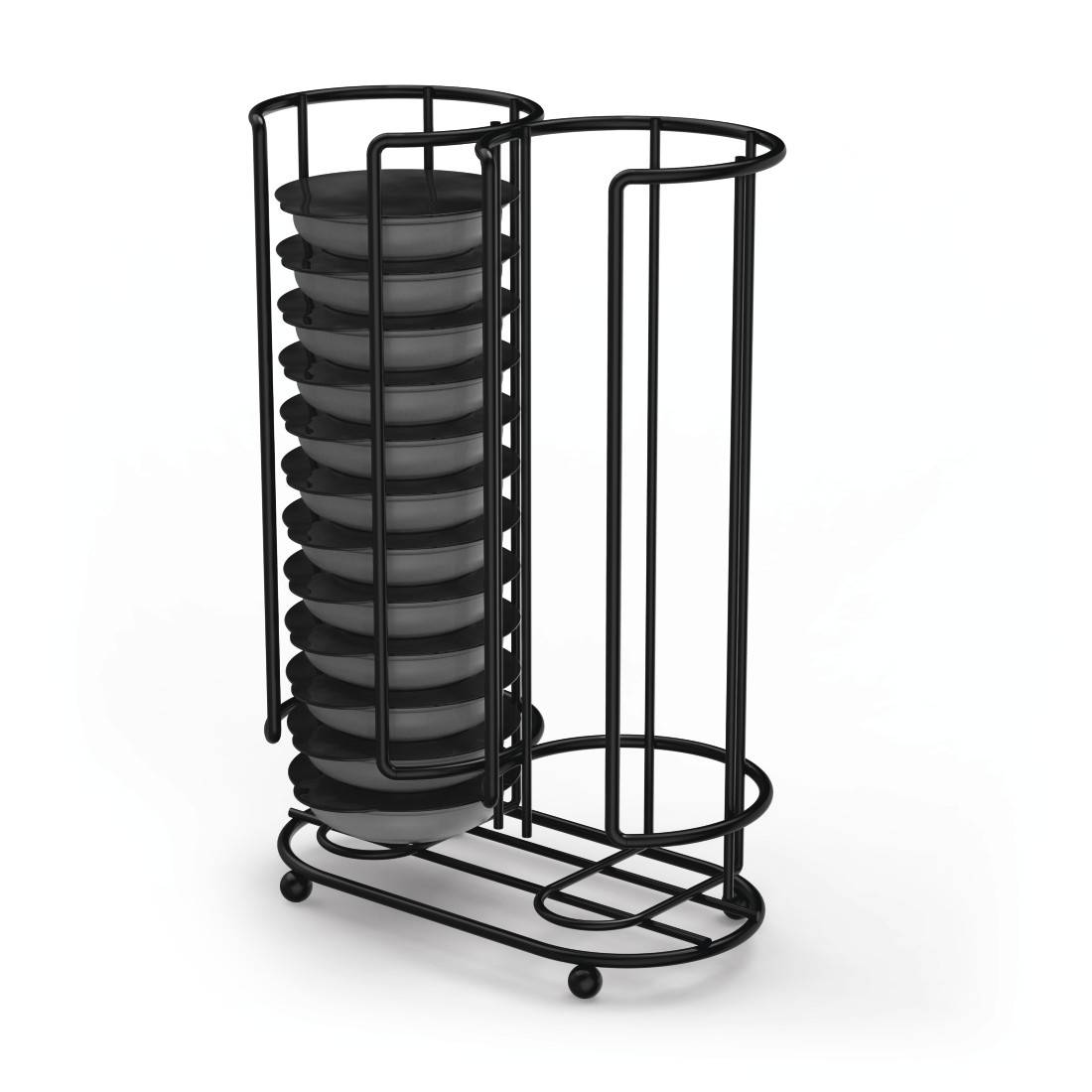 Xavax 00111269, 26 Kapseln, Metall, Schwarz, Bosch Tassimo, 160 mm, 80 mm