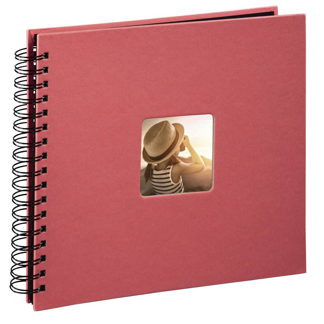 Hama 00002556 2556 Spiralalbum (B x H) 28 cm x 24 cm Pink 50 Seiten