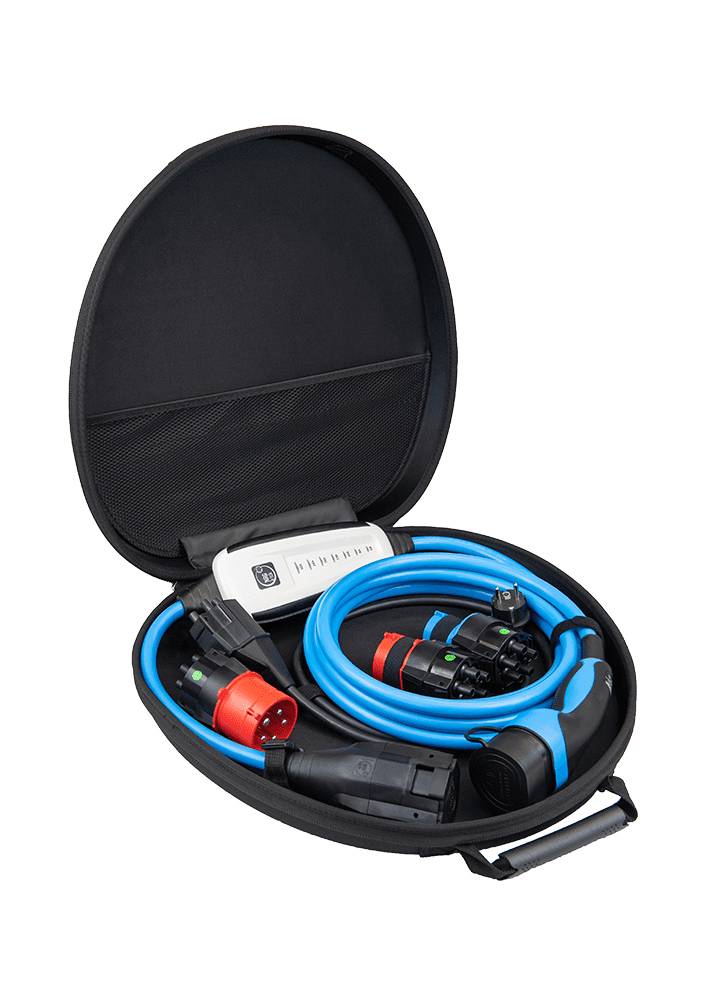 NRGkick 12601001 Ladegerät für Fahrzeugbatterie Schwarz, Blau