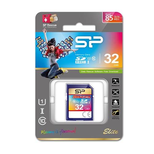 SD Card 32GB Silicon Power UHS-1 Elite CL.10