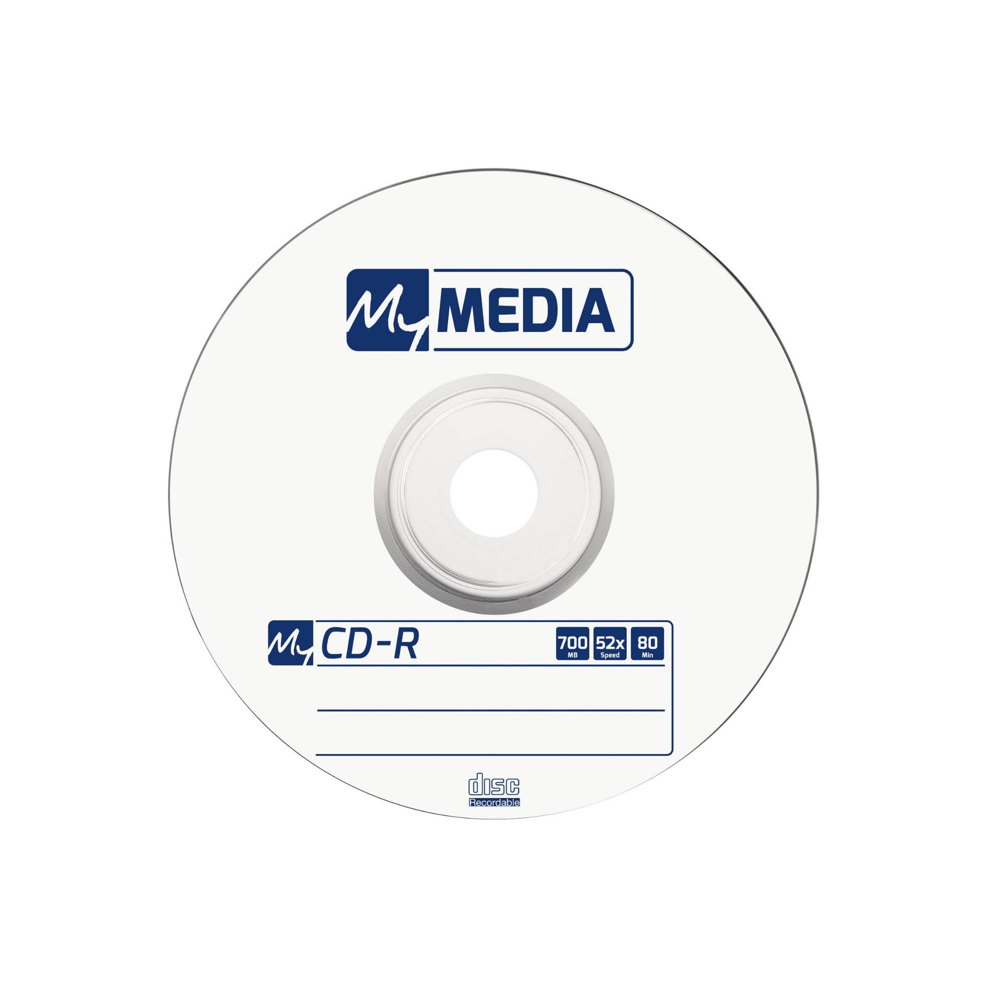 Verbatim MyMedia - 50 x CD-R - 700 MB (80 Min) 52x - Matt