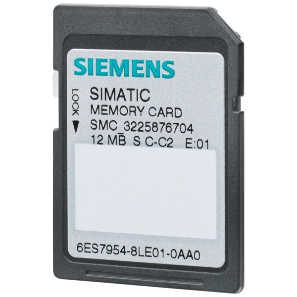Siemens Dig.Industr. SIMATIC S7 Speicherkarte 1 6 Siemens Dig.Industr. SIMATIC S7 Speicherkarte 1 6