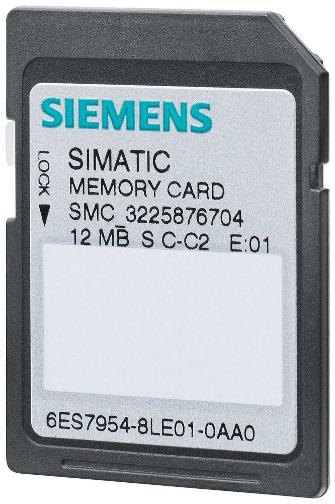 Siemens Dig.Industr. SIMATIC S7 Speicherkarte 1 6ES7954-8LE04-0AA0